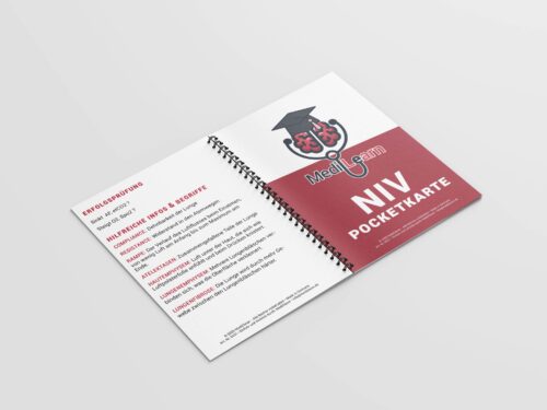Nicht invasive Beatmung (NIV) – Pocketkarte / Taschenkarte