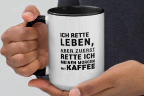 Tasse mit farbiger Innenseite
