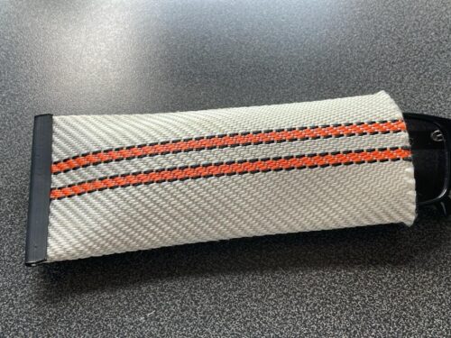Brillenhülle aus Feuerwehr-C-Schlauch