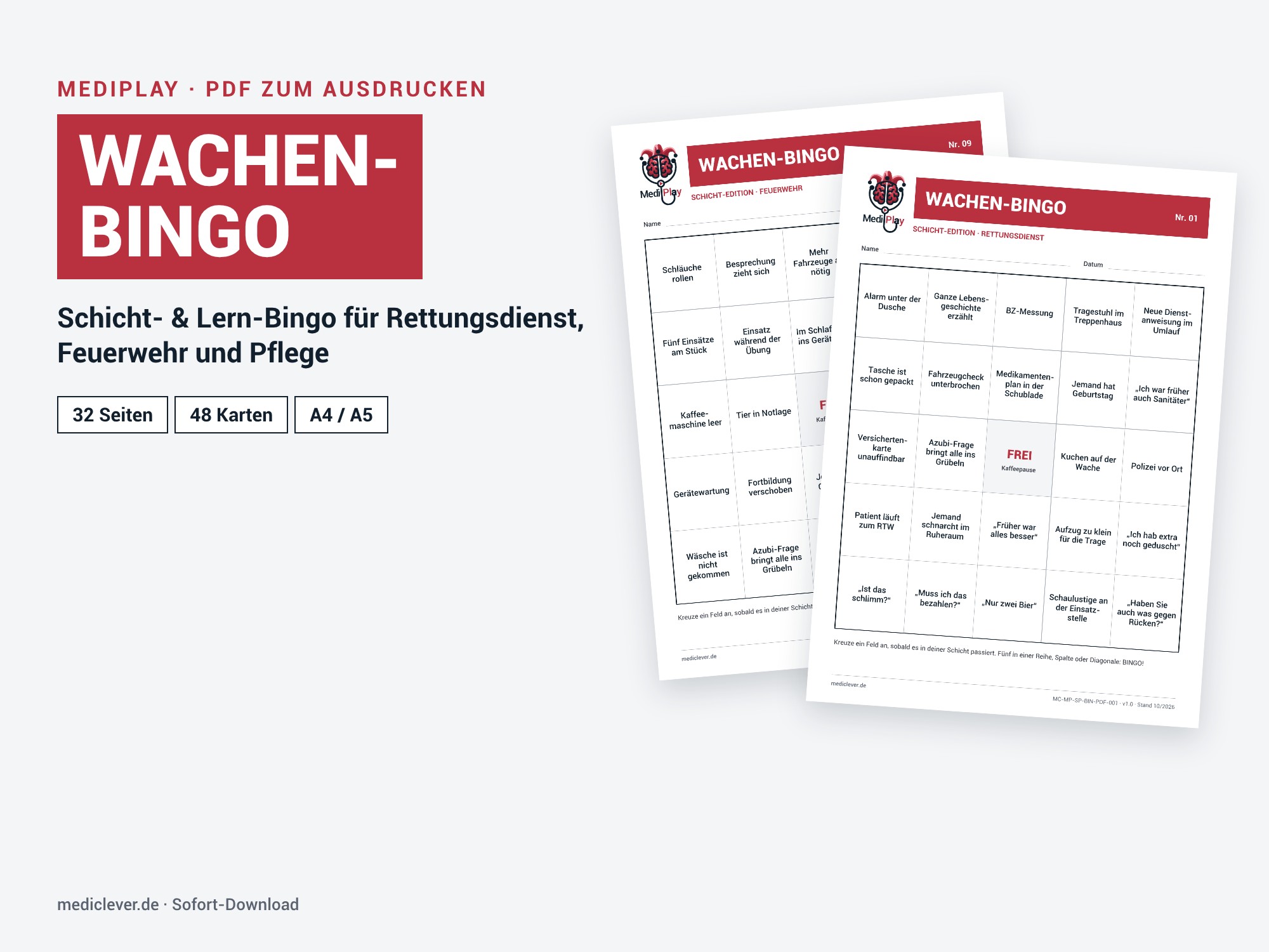 Wachen-Bingo PDF Titel