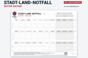 Stadt-Land-Notfall · Retter-Edition – PDF zum Selbstdrucken