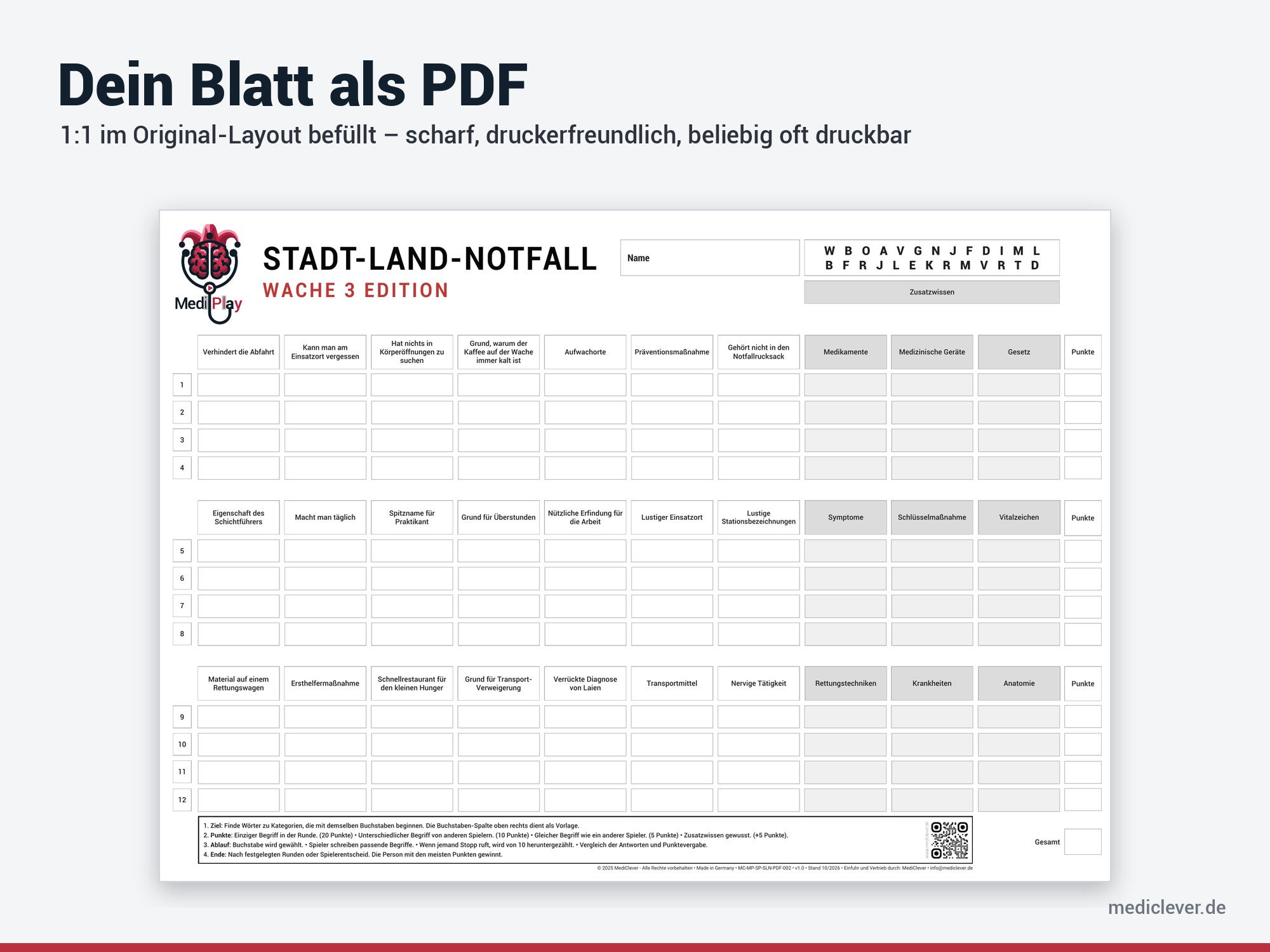 Stadt-Land-Notfall · Generator – eigene Kategorien – Bild 4